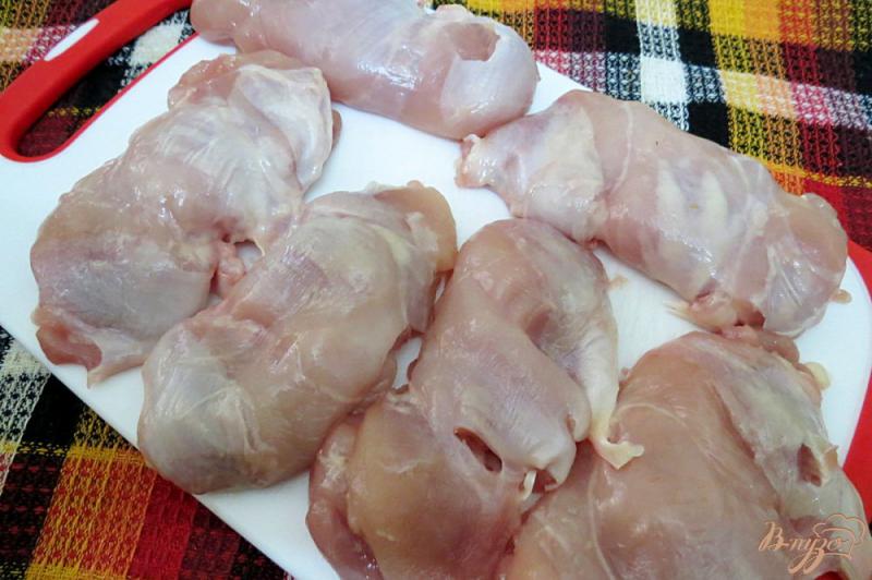 Фото приготовление рецепта: Отбивные из куриных голеней шаг №3