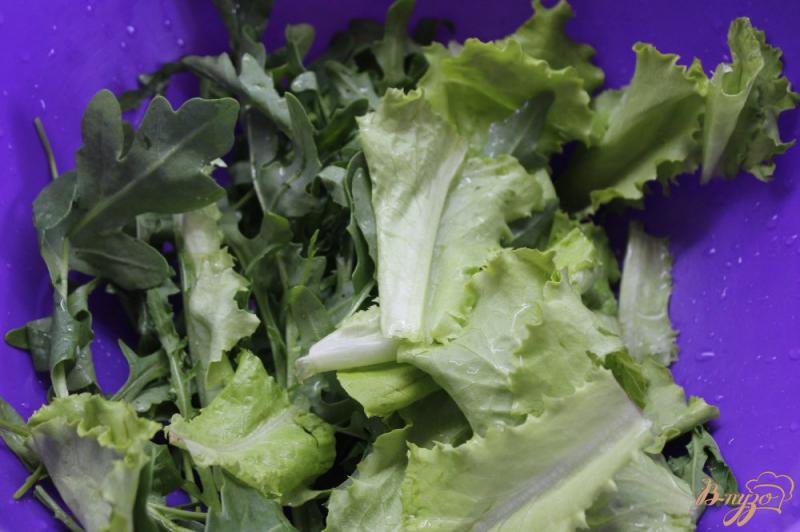 Фото приготовление рецепта: Летный овощной салат с Дор Блю шаг №1