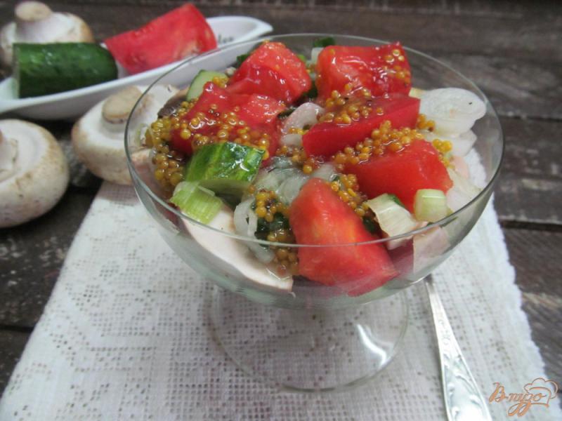 Фото приготовление рецепта: Салат - коктейль из свежих овощей шаг №6