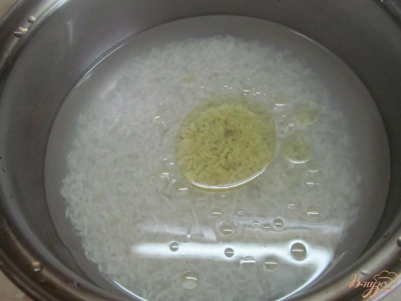 Фото приготовление рецепта: Овощной рис шаг №1