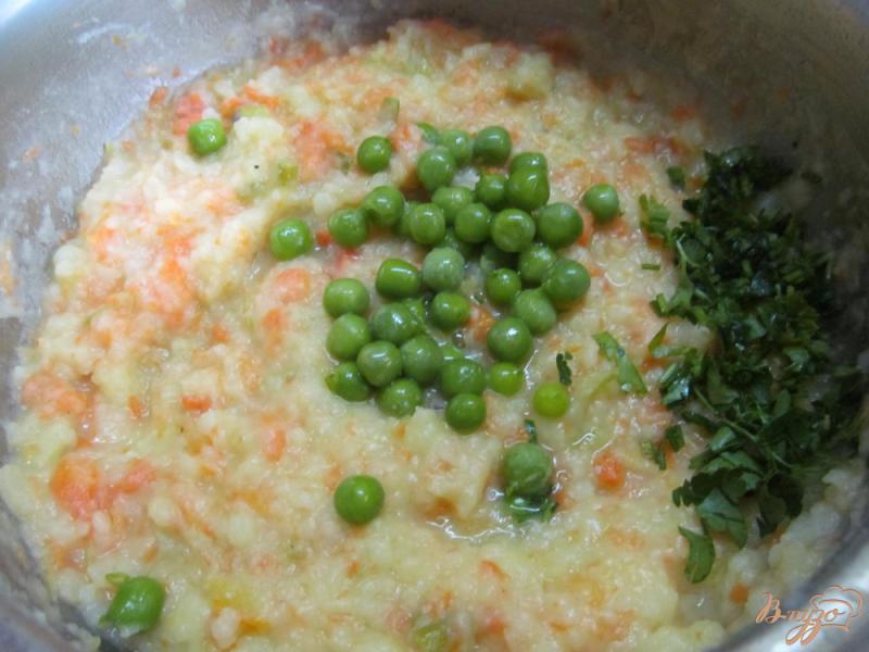 Фото приготовление рецепта: Картофельное пюре с овощными добавками шаг №5
