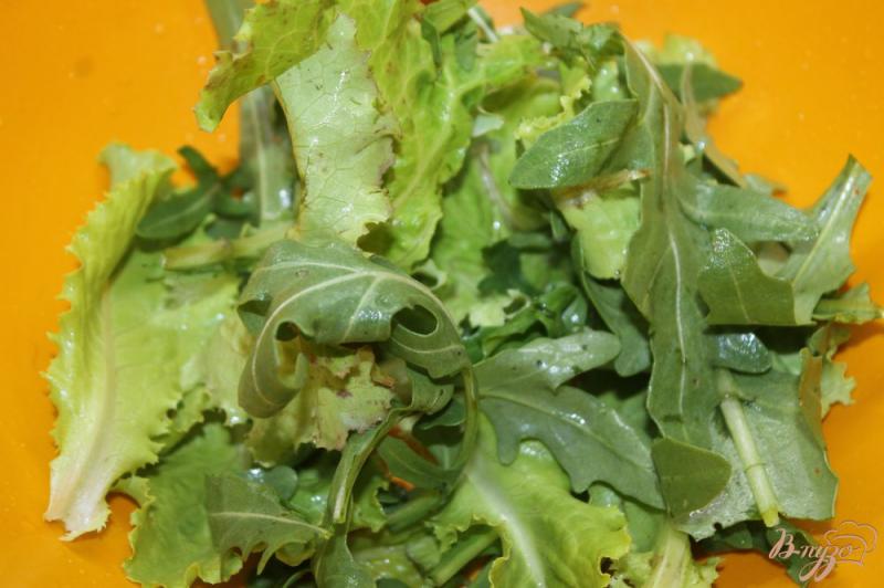 Фото приготовление рецепта: Овощной салат со свининой в кунжуте шаг №1