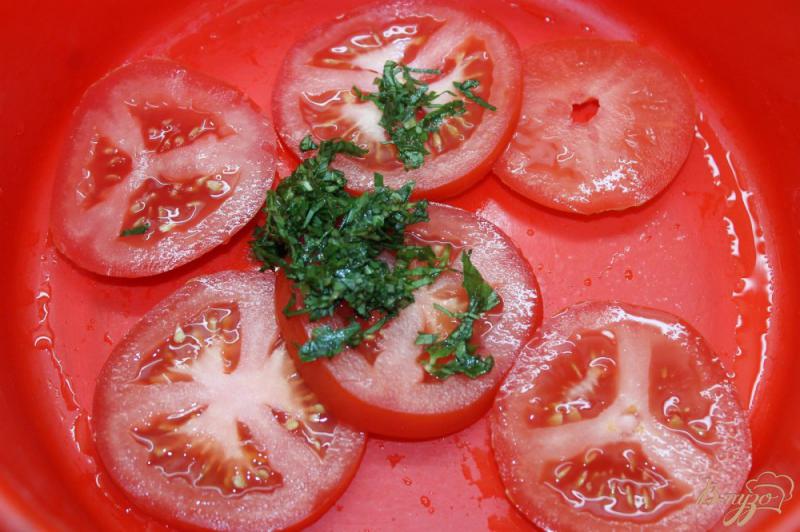 Фото приготовление рецепта: Маринованные помидоры в бальзамическом уксусе с мятой шаг №2