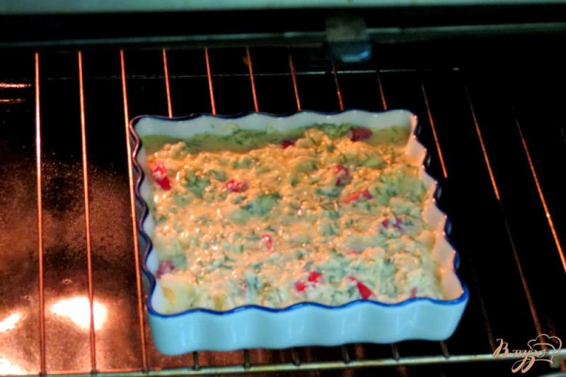 Фото приготовление рецепта: Запеканка из цветной капусты с яйцом и сыром шаг №10