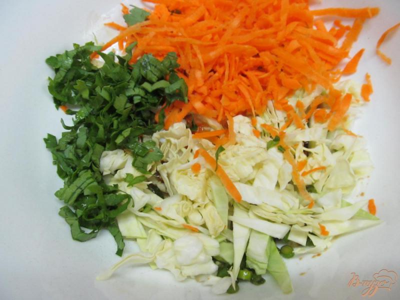 Фото приготовление рецепта: Пряный китайский салат с курицей шаг №2