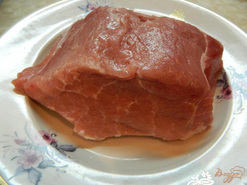 Фото приготовление рецепта: Тушеный картофель с мясом шаг №1