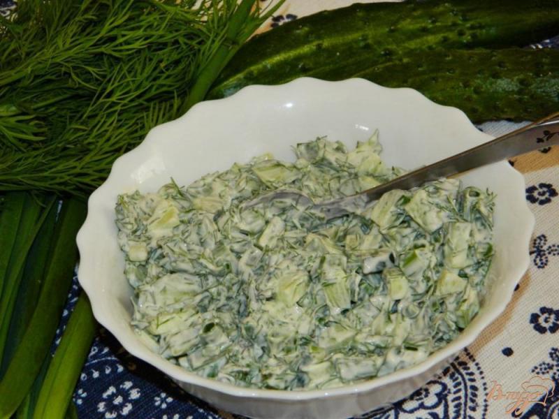 Фото приготовление рецепта: Витаминный салат шаг №5
