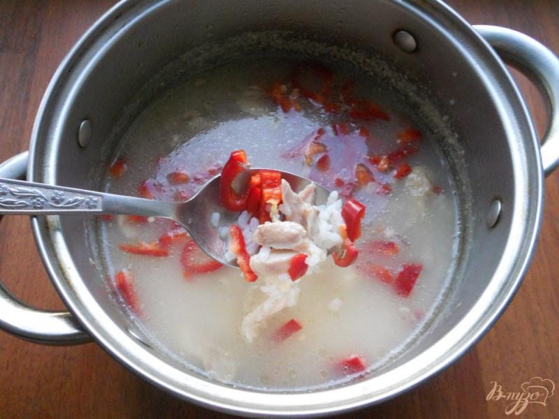 Фото приготовление рецепта: Острый суп в азиатском стиле шаг №6