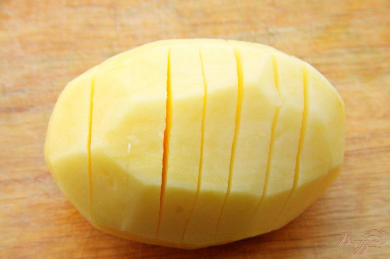 Фото приготовление рецепта: Картофель, запеченный в мультиварке шаг №2