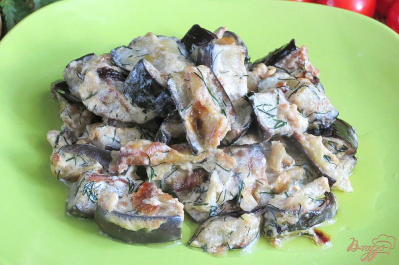 Фото приготовление рецепта: Баклажаны как грибы шаг №9