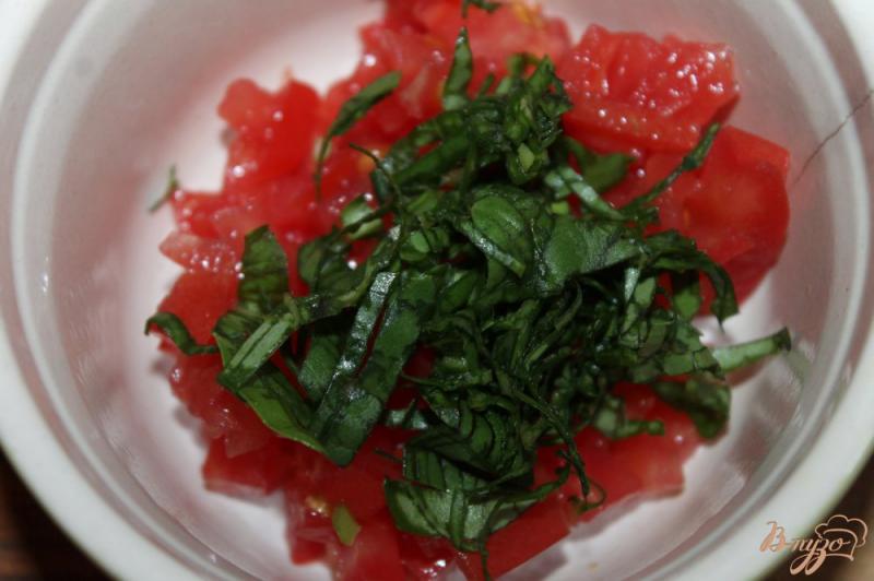 Фото приготовление рецепта: Баклажаны с помидорной начинкой шаг №5