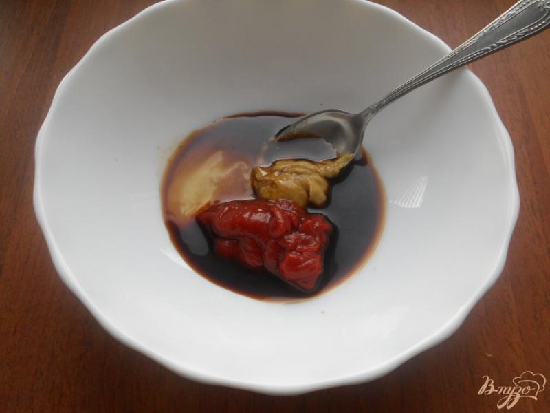 Фото приготовление рецепта: Куриные крылышки в горчично-томатном соусе в мультиварке шаг №2
