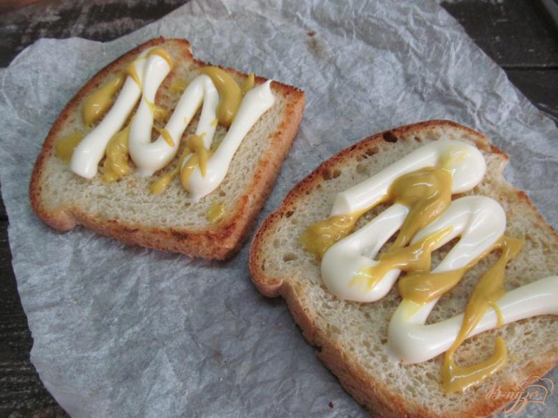 Фото приготовление рецепта: Сэндвич с интересной котлетой шаг №6