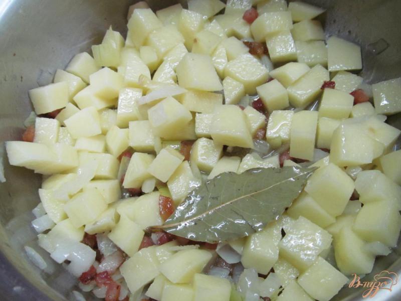 Фото приготовление рецепта: Американский кукурузный суп шаг №2