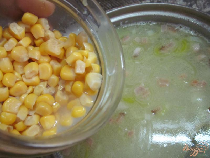 Фото приготовление рецепта: Американский кукурузный суп шаг №6