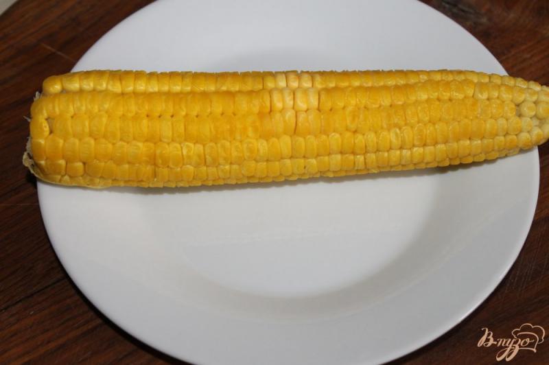 Фото приготовление рецепта: Молодая кукуруза с чесноком и соусом « Терияки » шаг №1