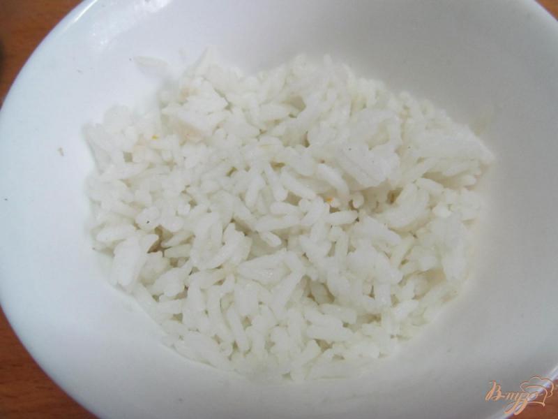 Фото приготовление рецепта: Суп с баклажаном и рисом шаг №5