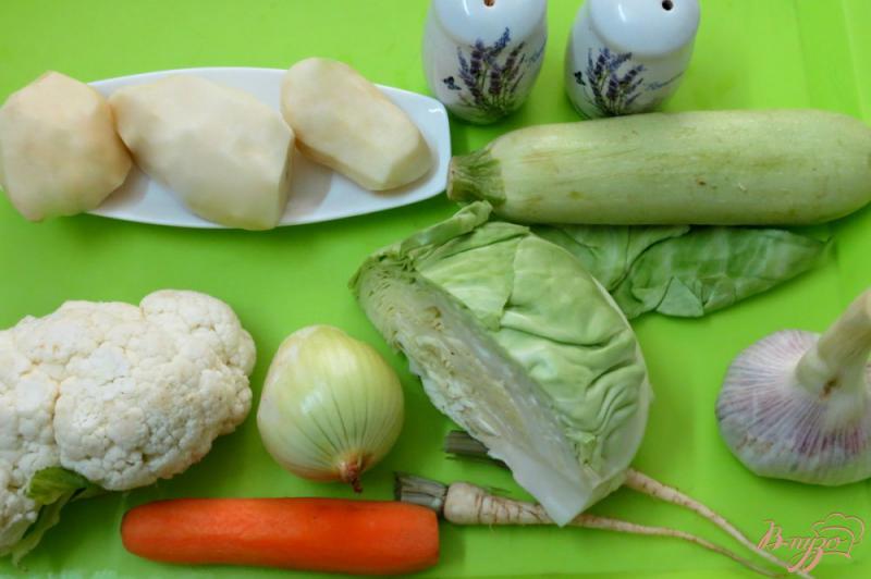 Фото приготовление рецепта: Суп из куриных желудочков с овощами шаг №1