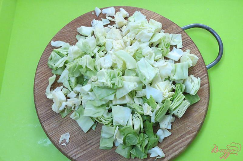 Фото приготовление рецепта: Суп из куриных желудочков с овощами шаг №7