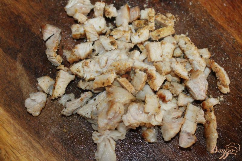 Фото приготовление рецепта: Домашняя шаурма со свининой и маринованной капустой шаг №6