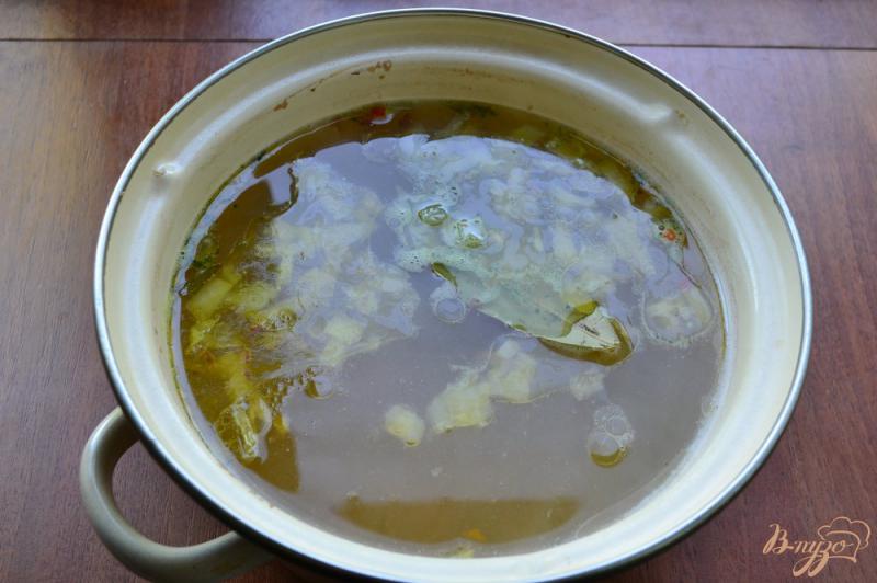 Фото приготовление рецепта: Постный гречневый суп шаг №3