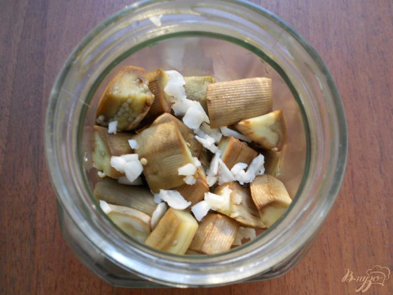 Фото приготовление рецепта: Баклажаны со вкусом грибов шаг №4