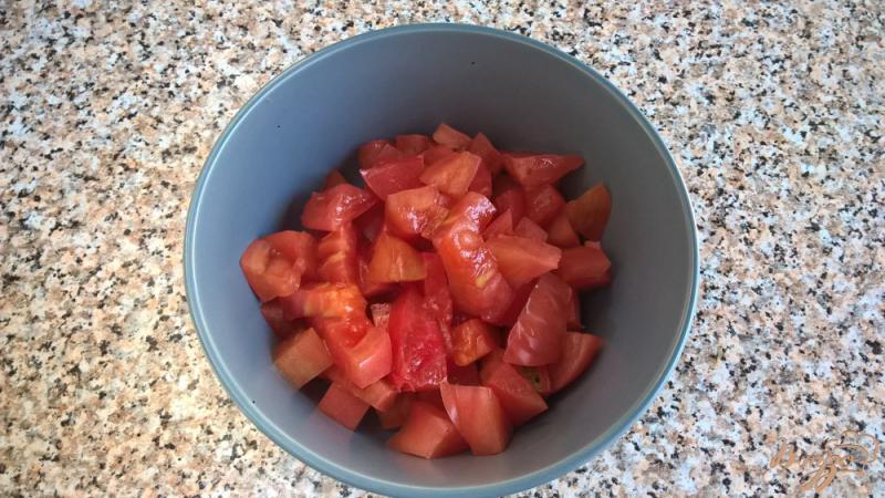 Фото приготовление рецепта: Салат с помидорами и говядиной шаг №1