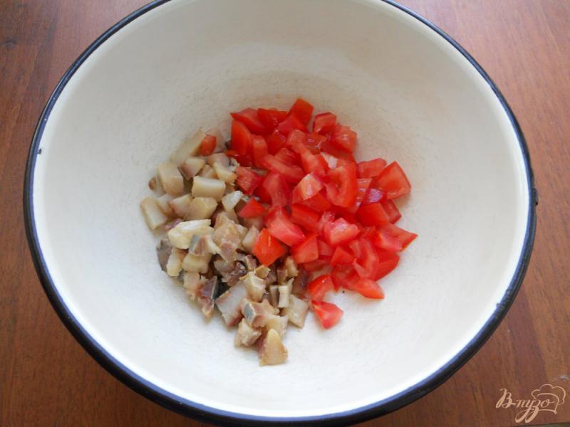 Фото приготовление рецепта: Салат «Селедочный» с помидорами шаг №1