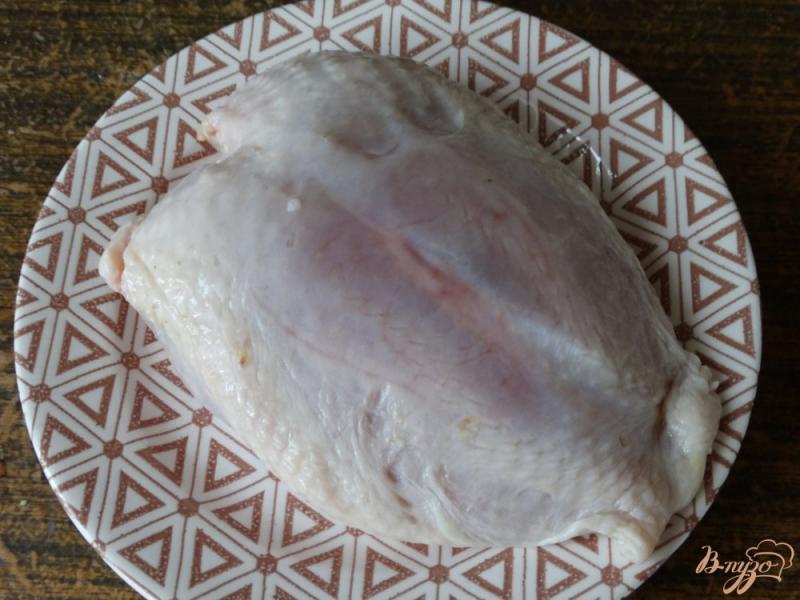 Фото приготовление рецепта: Куриная грудка запеченная с зеленым сыром шаг №1