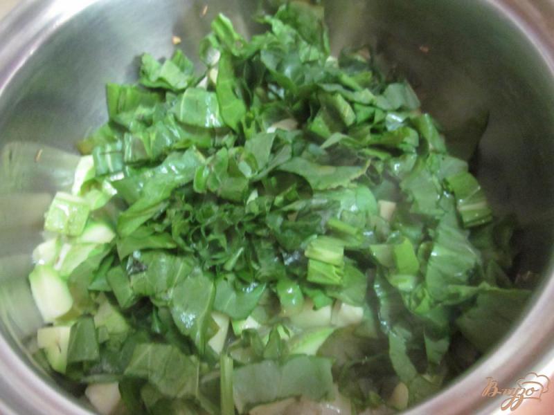 Фото приготовление рецепта: Суп-пюре из кабачка с морковными чипсами шаг №5