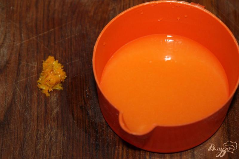 Фото приготовление рецепта: Цукаты из арбузных корок с апельсиновым вкусом шаг №5