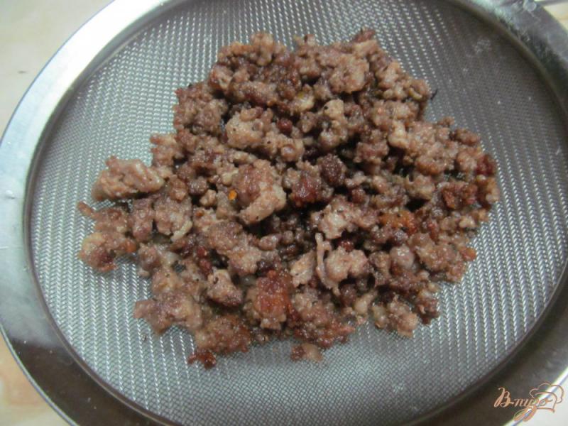 Фото приготовление рецепта: Чили говядина на баклажане шаг №3