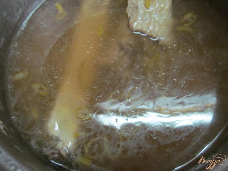 Фото приготовление рецепта: Летний фасолевый суп шаг №1