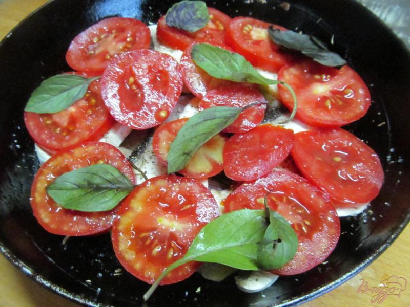 Фото приготовление рецепта: Тушеные овощи под сливочным соусом шаг №4