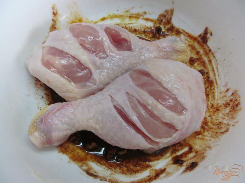 Фото приготовление рецепта: Куриные ножки по-карибски шаг №2