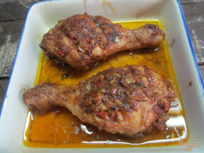 Фото приготовление рецепта: Куриные ножки по-карибски шаг №4
