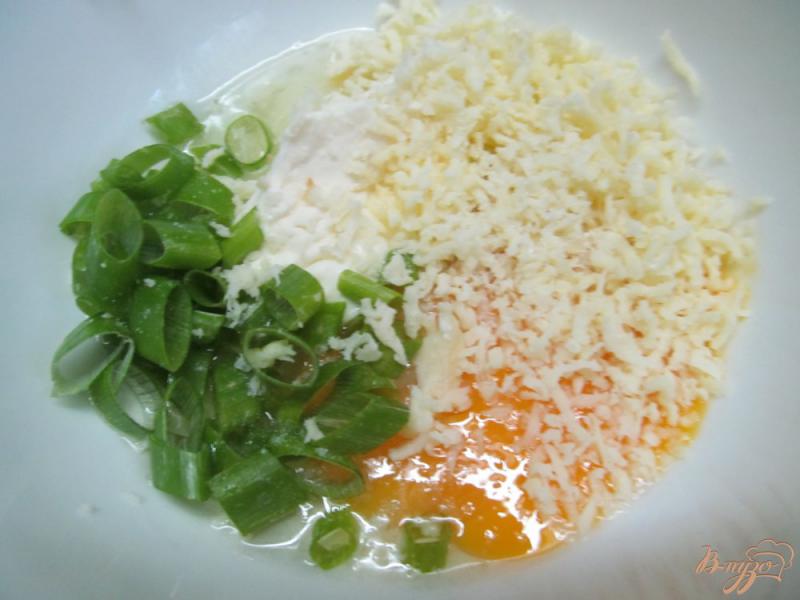 Фото приготовление рецепта: Фахитос с яйцом болтунья и ветчиной шаг №5