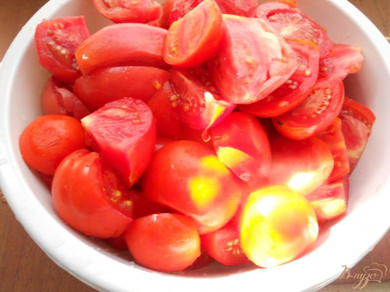 Фото приготовление рецепта: Острый томатный соус на зиму в мультиварке шаг №2