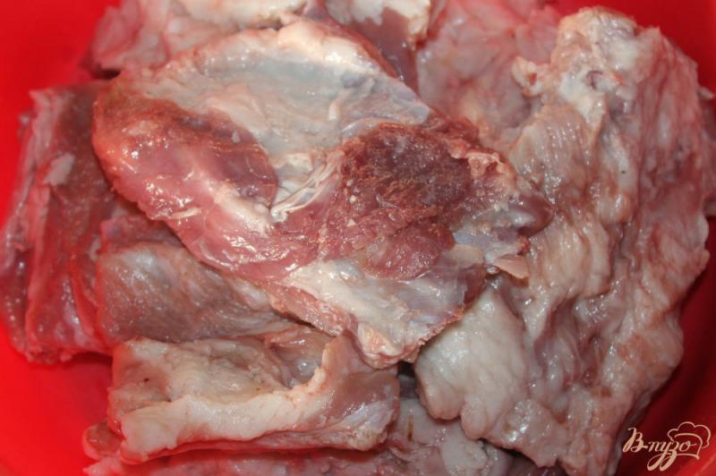 Фото приготовление рецепта: Свиные ребра на углях шаг №1