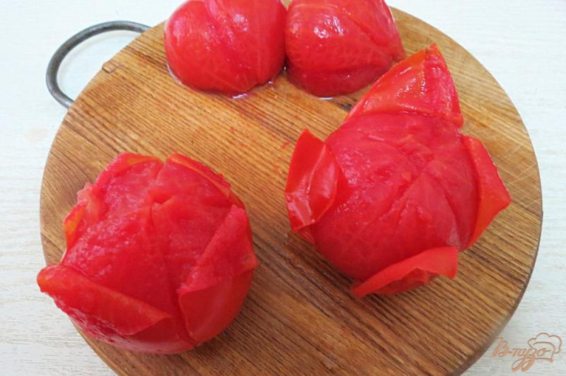 Фото приготовление рецепта: Куриная печень с помидорами шаг №3