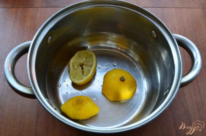 Фото приготовление рецепта: Лимонад мятный шаг №2