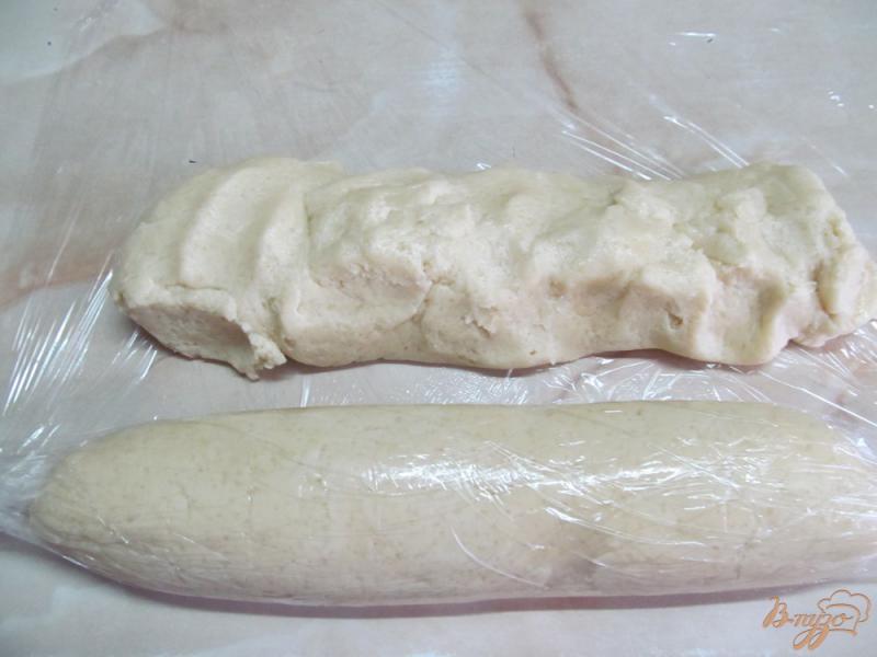 Фото приготовление рецепта: Замороженное тесто для печенья шаг №4