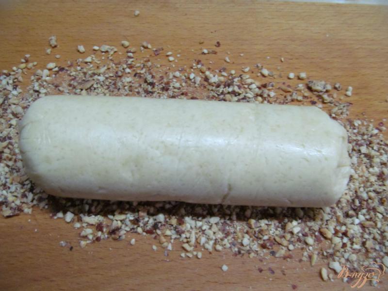 Фото приготовление рецепта: Замороженное тесто для печенья шаг №5