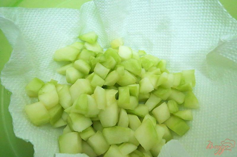 Фото приготовление рецепта: Картофель жареный с кабачков шаг №7