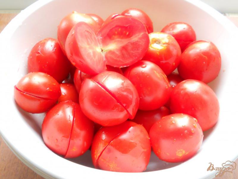 Фото приготовление рецепта: Острые помидоры маринованные со сладким перцем шаг №1