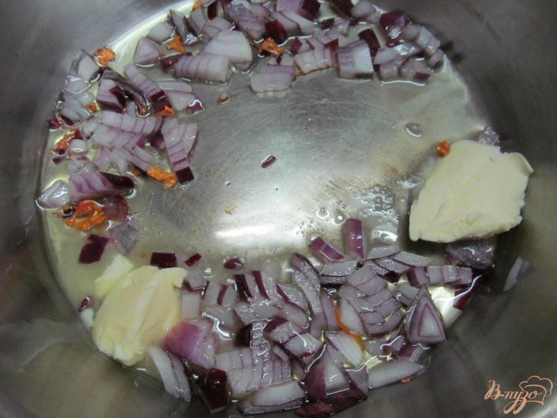 Фото приготовление рецепта: Томатный суп с кукурузой и чипсами из лаваша шаг №1