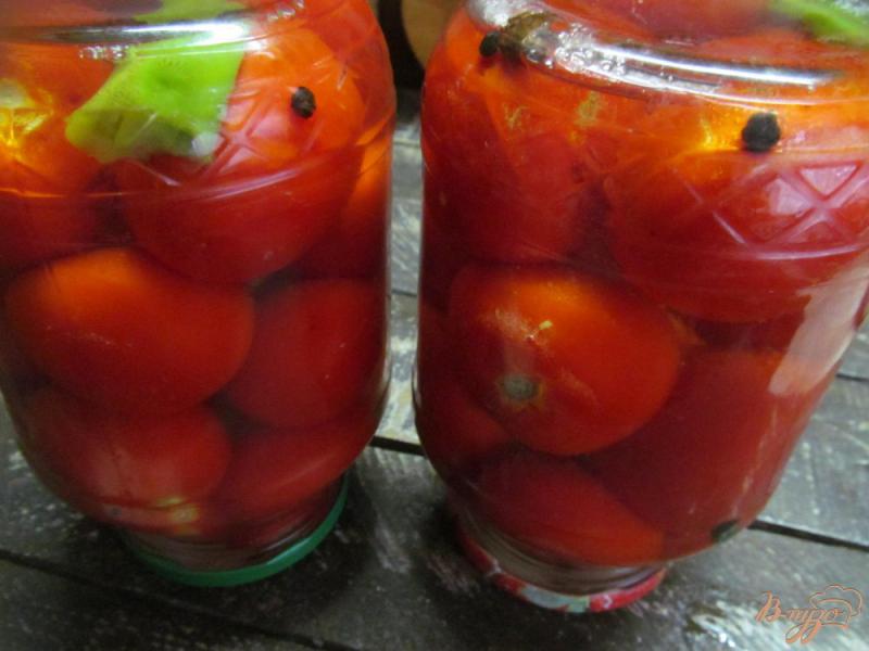 Фото приготовление рецепта: Остро-сладкие помидоры на зиму шаг №6