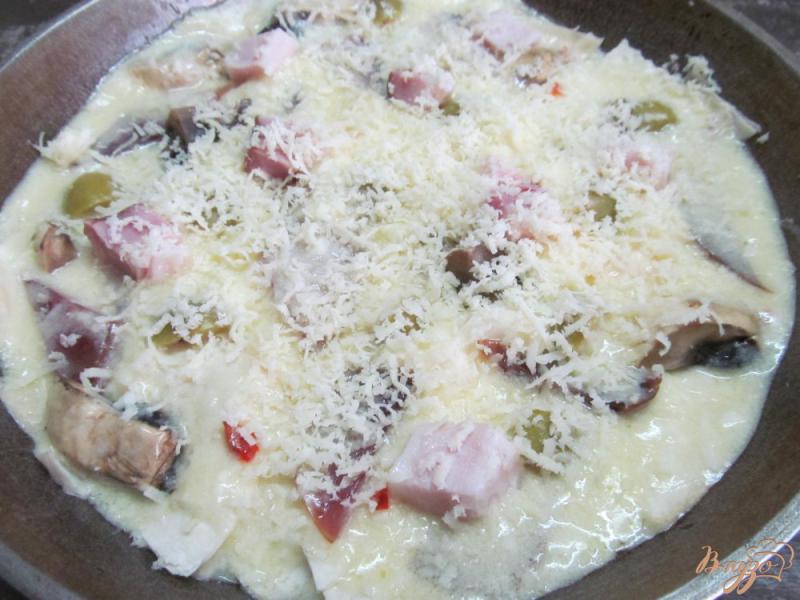 Фото приготовление рецепта: Пицца начос шаг №8