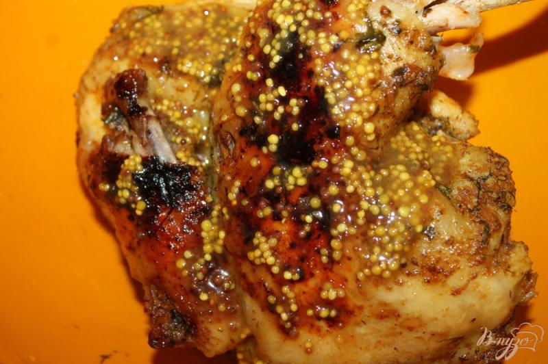 Фото приготовление рецепта: Половина цыпленка жаренного в мультиварке шаг №6