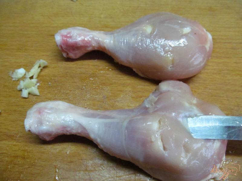 Фото приготовление рецепта: Куриные ножки в горчичной панировке шаг №1